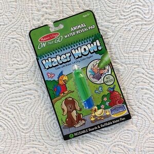 Melissa & Doug Animal Water Wow Activity Book